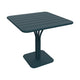 Fermob Luxembourg tuintafel kolom 80x80 cm Acapulco Blue