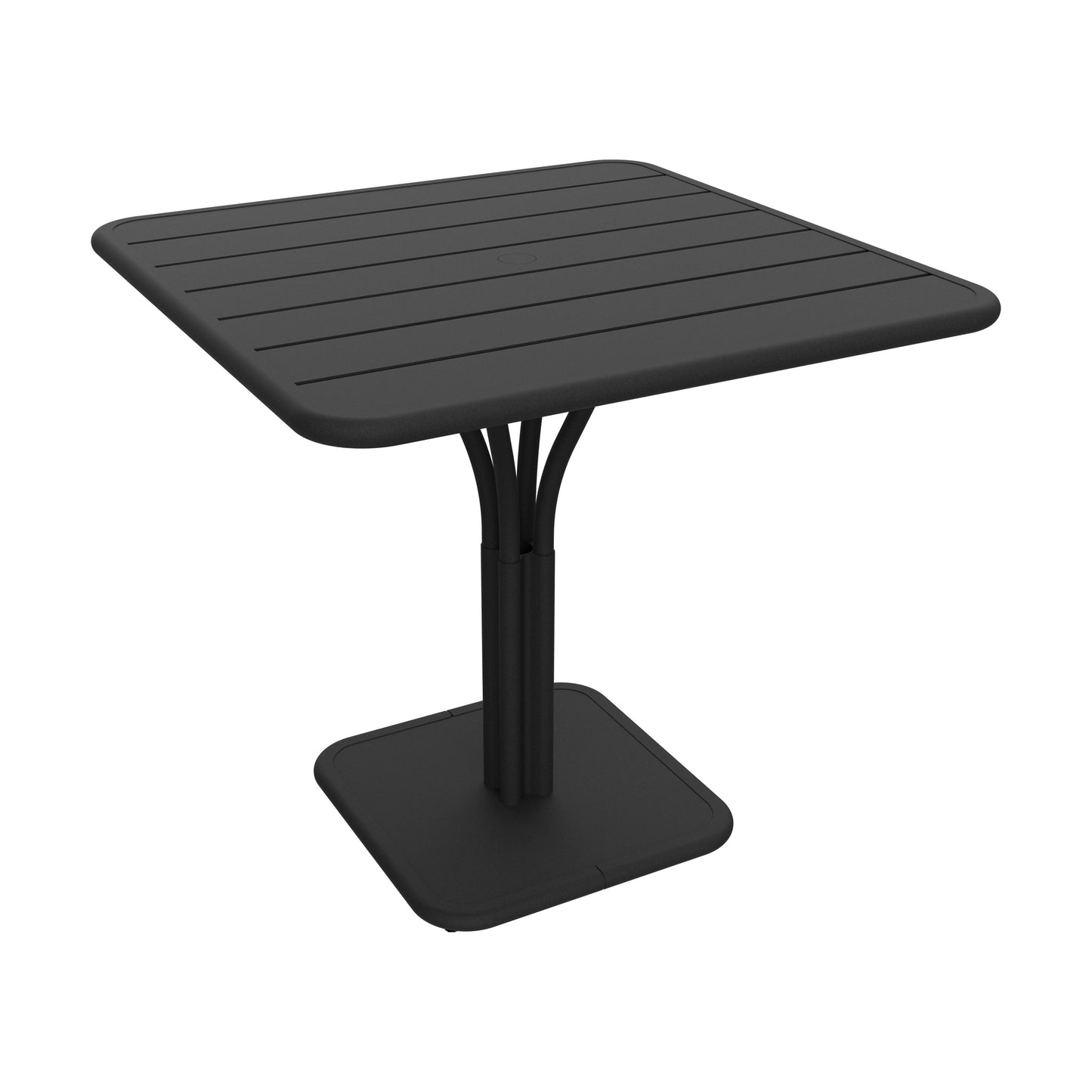 Fermob Luxembourg tuintafel kolom 80x80 cm Anthracite
