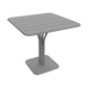 Fermob Luxembourg tuintafel kolom 80x80 cm Lapilli Grey