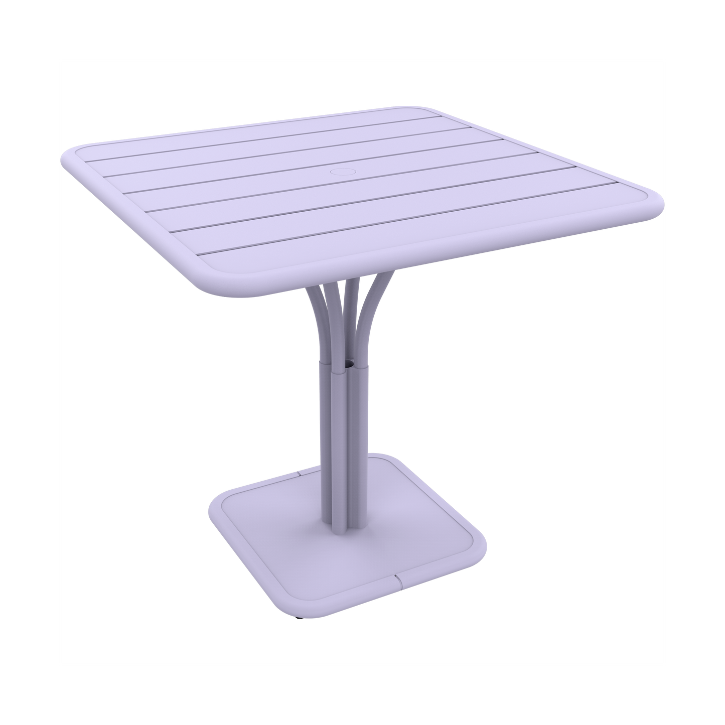Fermob Luxembourg tuintafel kolom 80x80 cm Marshmallow