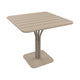 Fermob Luxembourg tuintafel kolom 80x80 cm Nutmeg