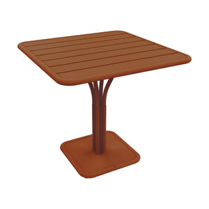 Fermob Luxembourg tuintafel kolom 80x80 cm Candied Orange