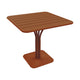 Fermob Luxembourg tuintafel kolom 80x80 cm Candied Orange