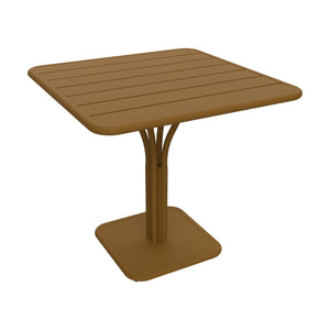 Fermob Luxembourg tuintafel kolom 80x80 cm Gingerbread