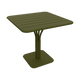 Fermob Luxembourg tuintafel kolom 80x80 cm Pesto