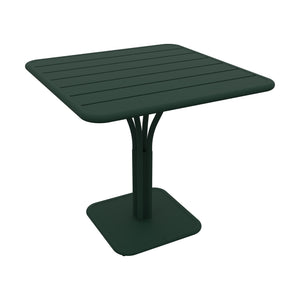 Fermob Luxembourg tuintafel kolom 80x80 cm Cedar Green