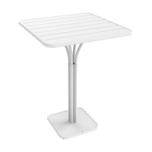 Fermob Luxembourg tuintafel hoog 80x80 cm Cotton White