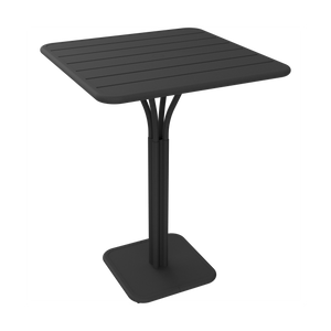 Fermob Luxembourg tuintafel hoog 80x80 cm Anthracite