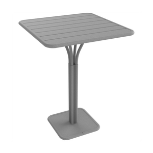 Fermob Luxembourg tuintafel hoog 80x80 cm Lapilli Grey