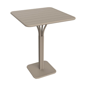 Fermob Luxembourg tuintafel hoog 80x80 cm Nutmeg