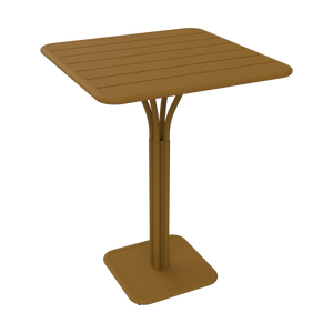 Fermob Luxembourg tuintafel hoog 80x80 cm Gingerbread