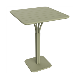 Fermob Luxembourg tuintafel hoog 80x80 cm Willow Green