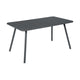 Fermob Luxembourg tuintafel 143x80 cm Anthracite