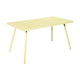 Fermob Luxembourg tuintafel 143x80 cm Frosted Lemon