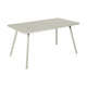 Fermob Luxembourg tuintafel 143x80 cm Clay Grey