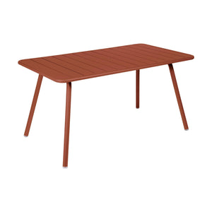 Fermob Luxembourg tuintafel 143x80 cm Red Ochre