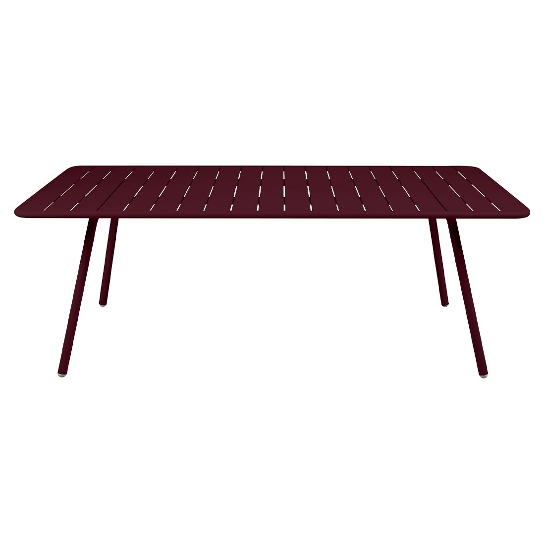 Fermob Luxembourg tuintafel L207 x B100 cm Black cherry