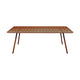 Fermob Luxembourg tuintafel 207x100 cm Candied orange
