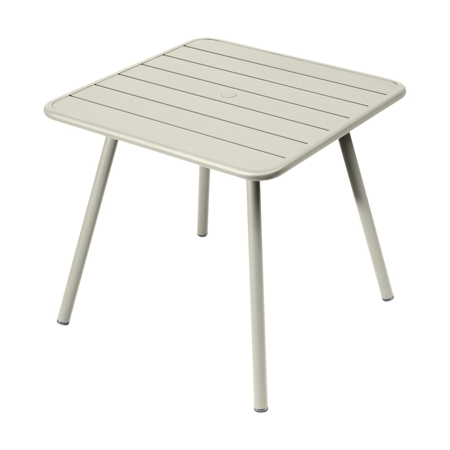 Fermob Luxembourg tuintafel vierpoot 80x80 cm Clay Grey