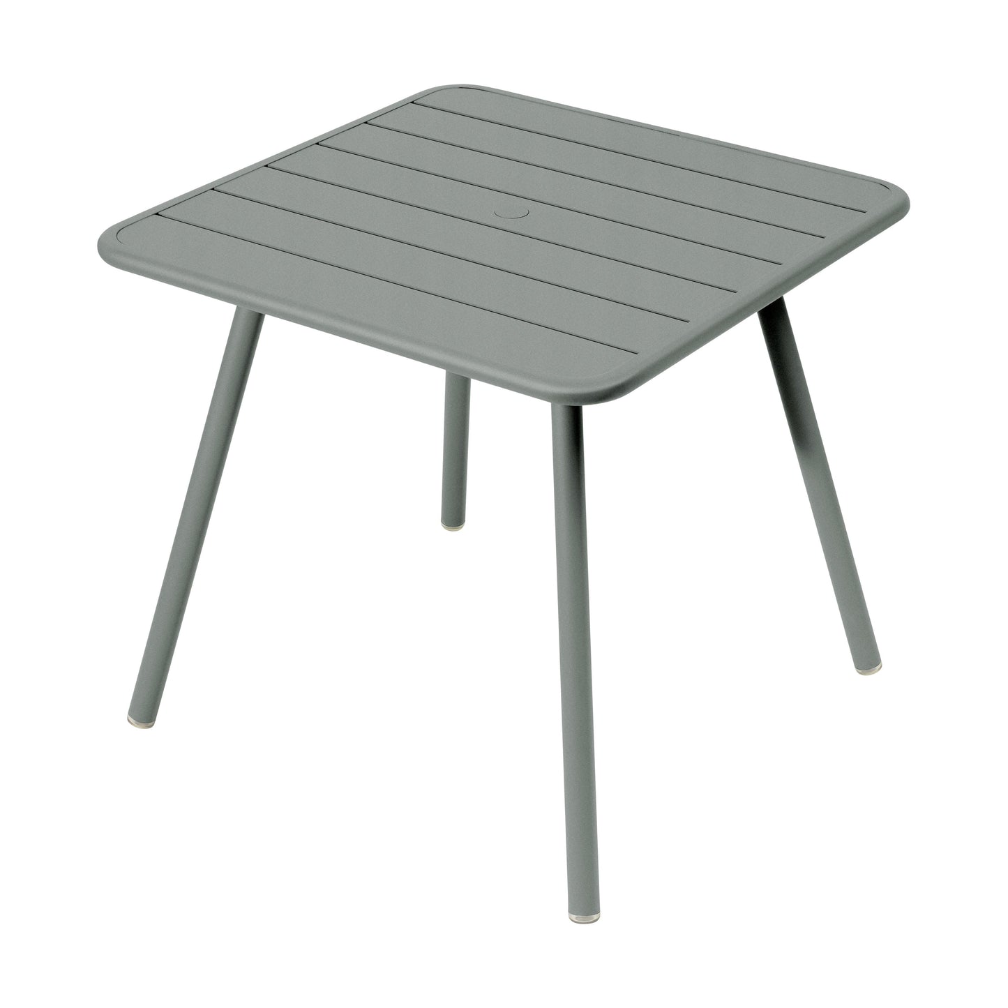 Fermob Luxembourg tuintafel vierpoot 80x80 cm Lapilli Grey