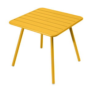 Fermob Luxembourg tuintafel vierpoot 80x80 cm Honey