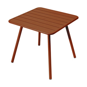 Fermob Luxembourg tuintafel vierpoot 80x80 cm Candied Orange
