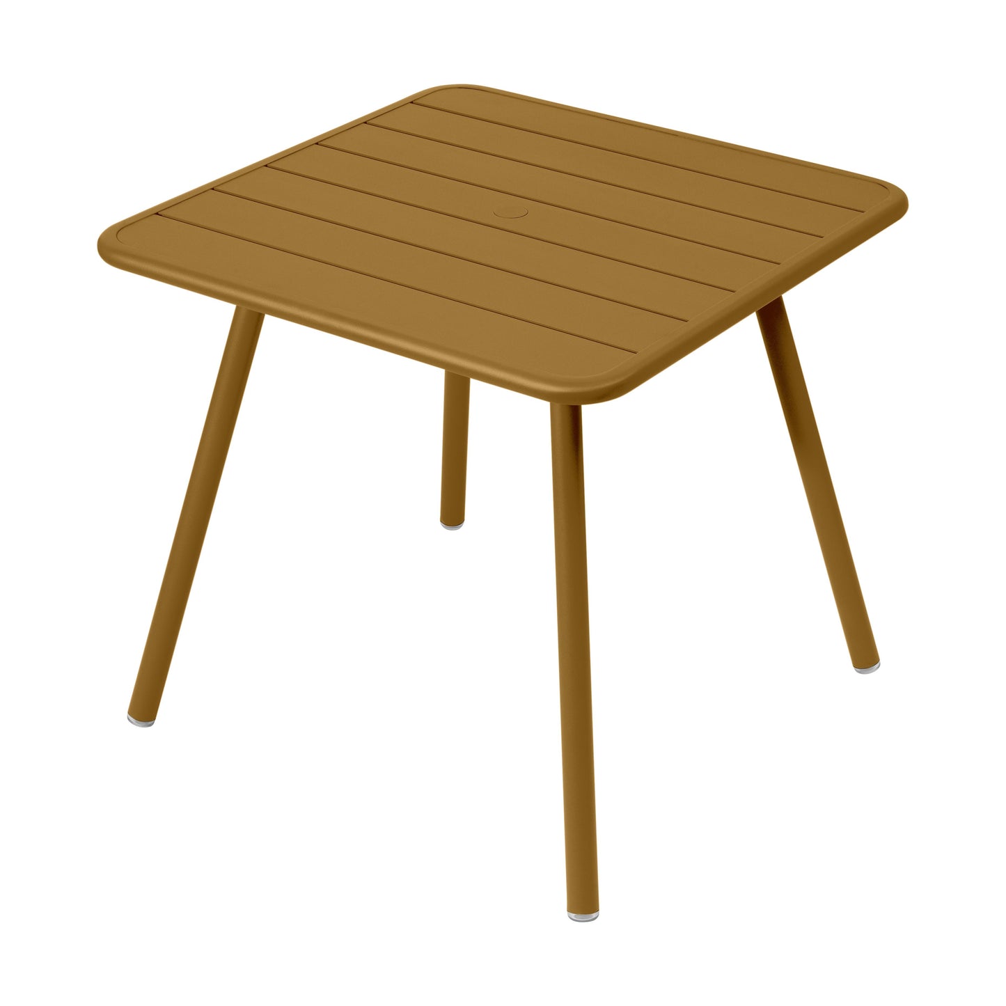 Fermob Luxembourg tuintafel vierpoot 80x80 cm Gingerbread
