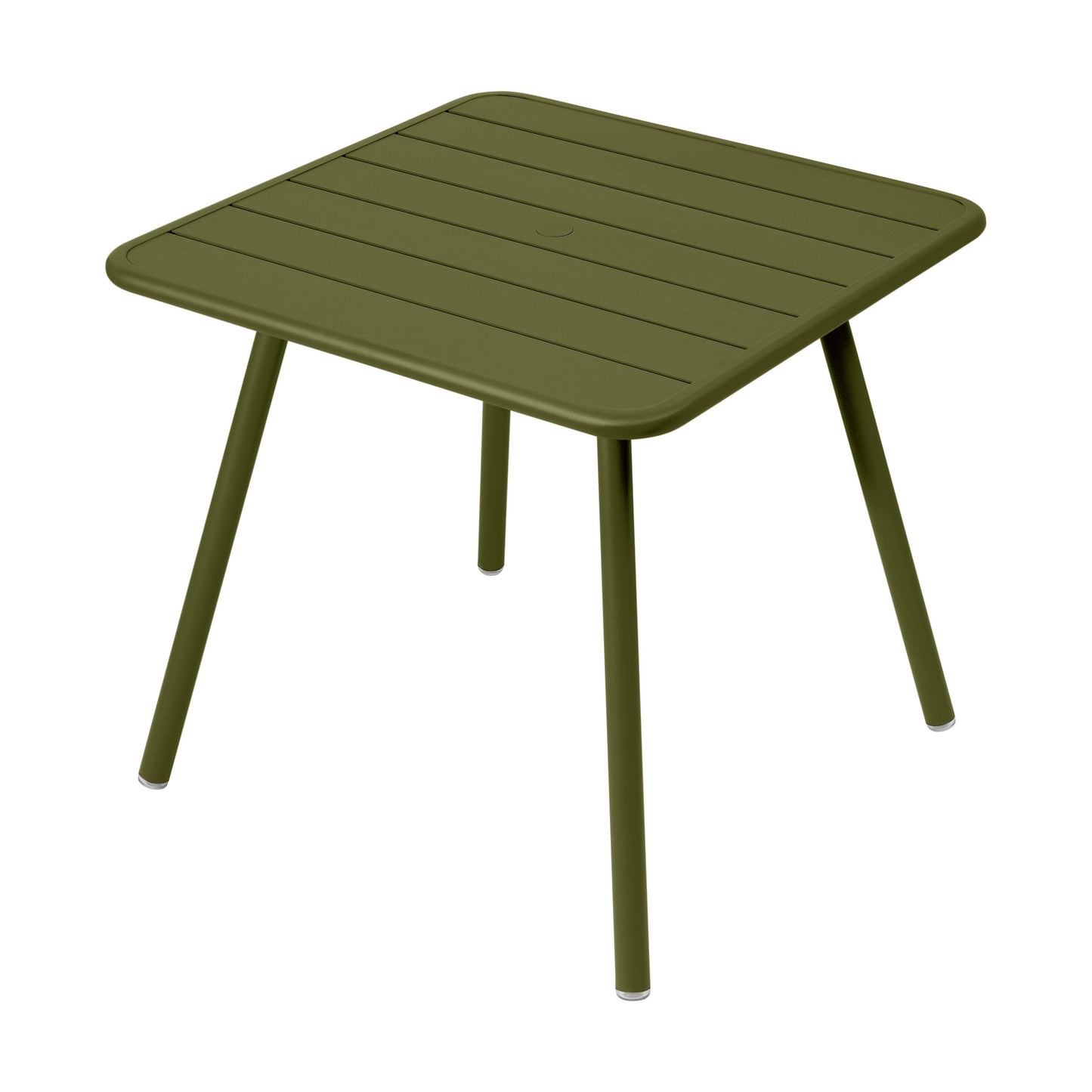 Fermob Luxembourg tuintafel vierpoot 80x80 cm Pesto