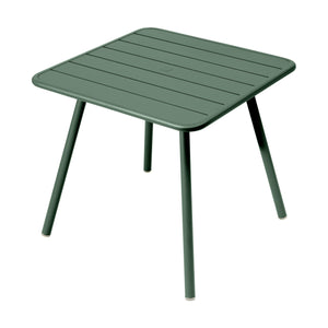 Fermob Luxembourg tuintafel vierpoot 80x80 cm Cedar Green