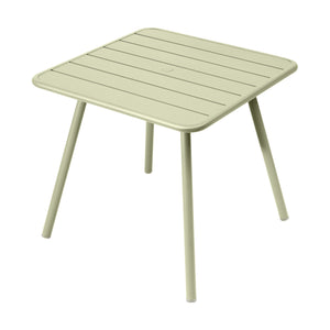 Fermob Luxembourg tuintafel vierpoot 80x80 cm Willow Green