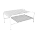 Fermob Luxembourg tuintafel laag 90x55 cm Cotton White