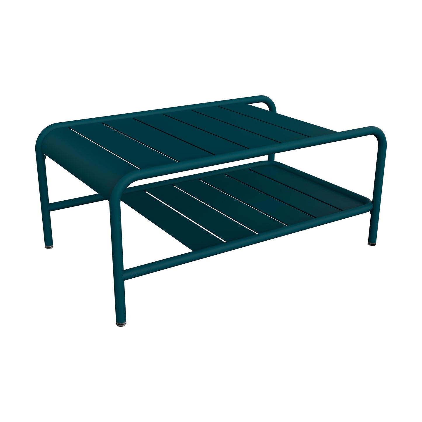 Fermob Luxembourg tuintafel laag 90x55 cm Acapulco Blue