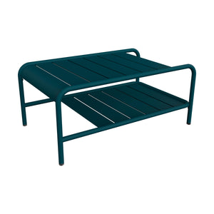 Fermob Luxembourg tuintafel laag 90x55 cm Acapulco Blue