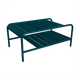 Fermob Luxembourg tuintafel laag 90x55 cm Acapulco Blue