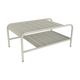 Fermob Luxembourg tuintafel laag 90x55 cm Clay Grey