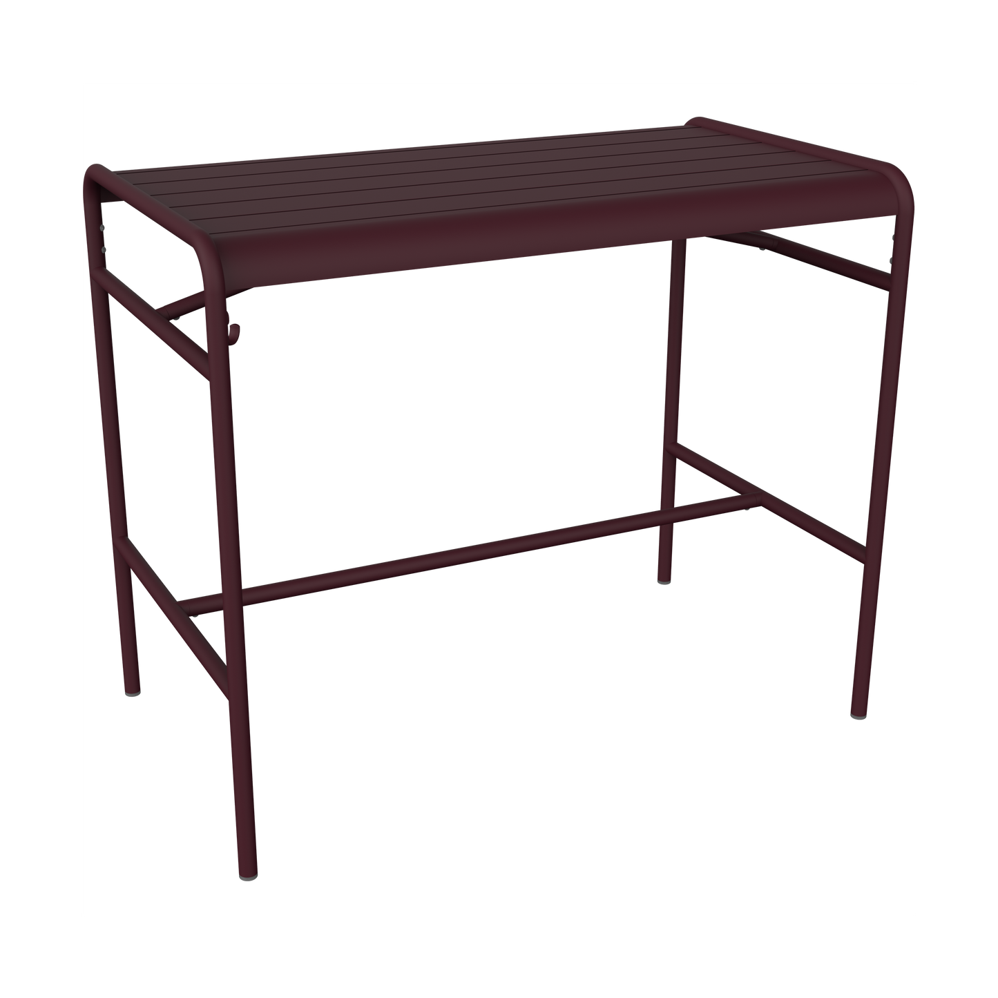 Fermob Luxembourg tuintafel hoog 126x73 cm Black Cherry
