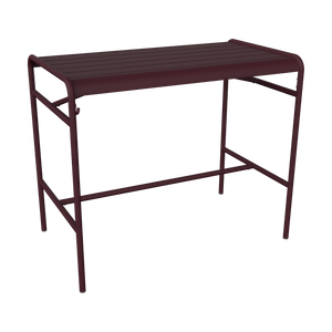 Fermob Luxembourg tuintafel hoog 126x73 cm Black Cherry