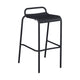 Fermob Luxembourg barkruk lage rug H80 Anthracite