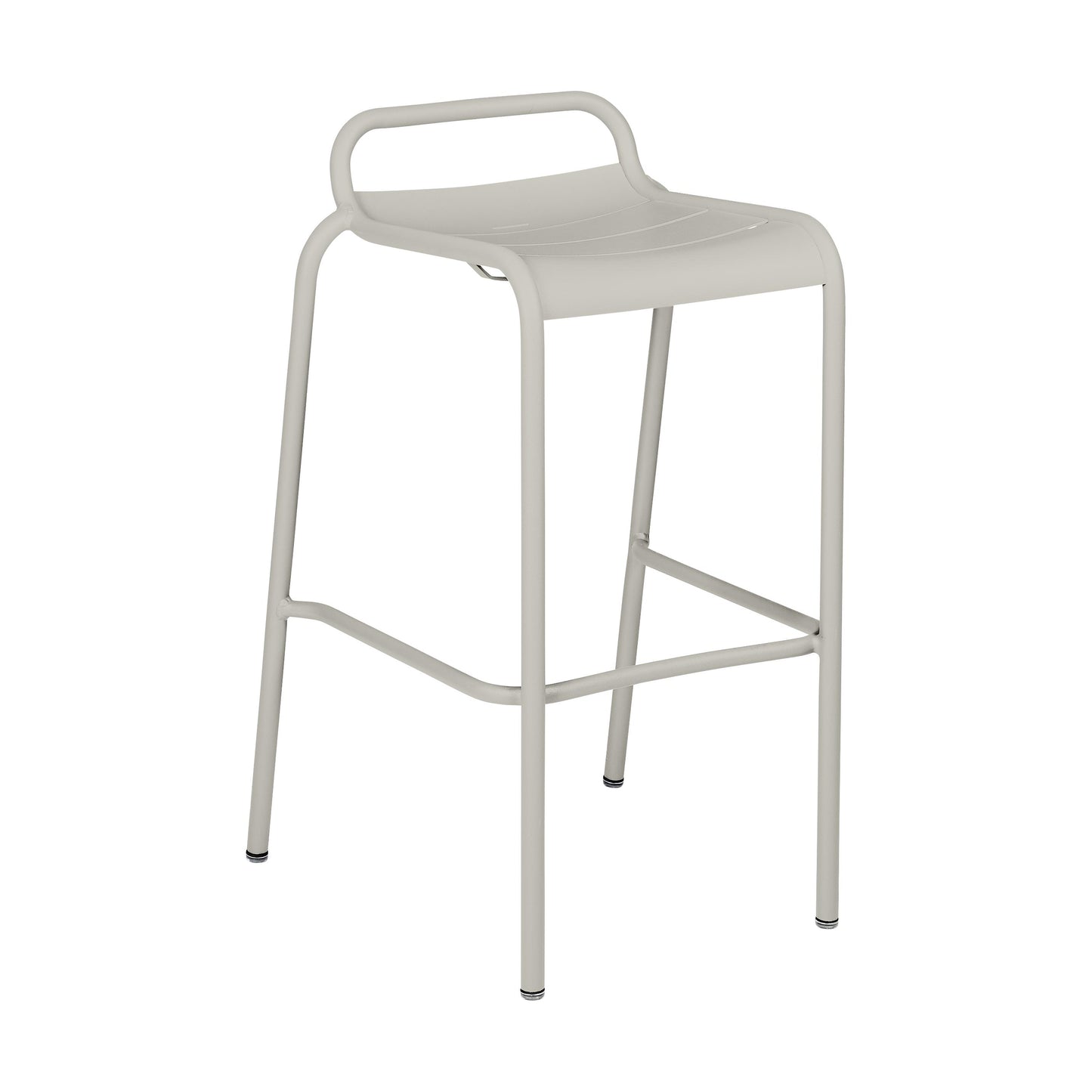 Fermob Luxembourg barkruk lage rug H80 Clay Grey
