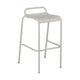 Fermob Luxembourg barkruk lage rug H80 Clay Grey