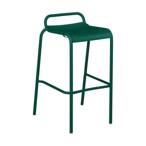 Fermob Luxembourg barkruk lage rug H80 Cedar Green