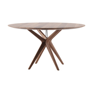 Artisan Lakri eettafel rond  Ø100 cm walnoot
