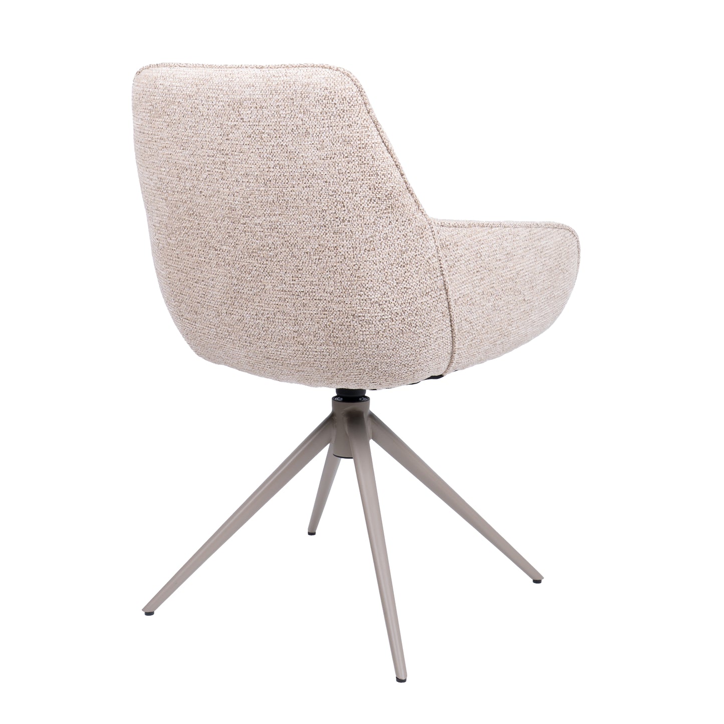 HelloChair HC24 Lenes eetkamerstoel Paris Beige spinpoot beige