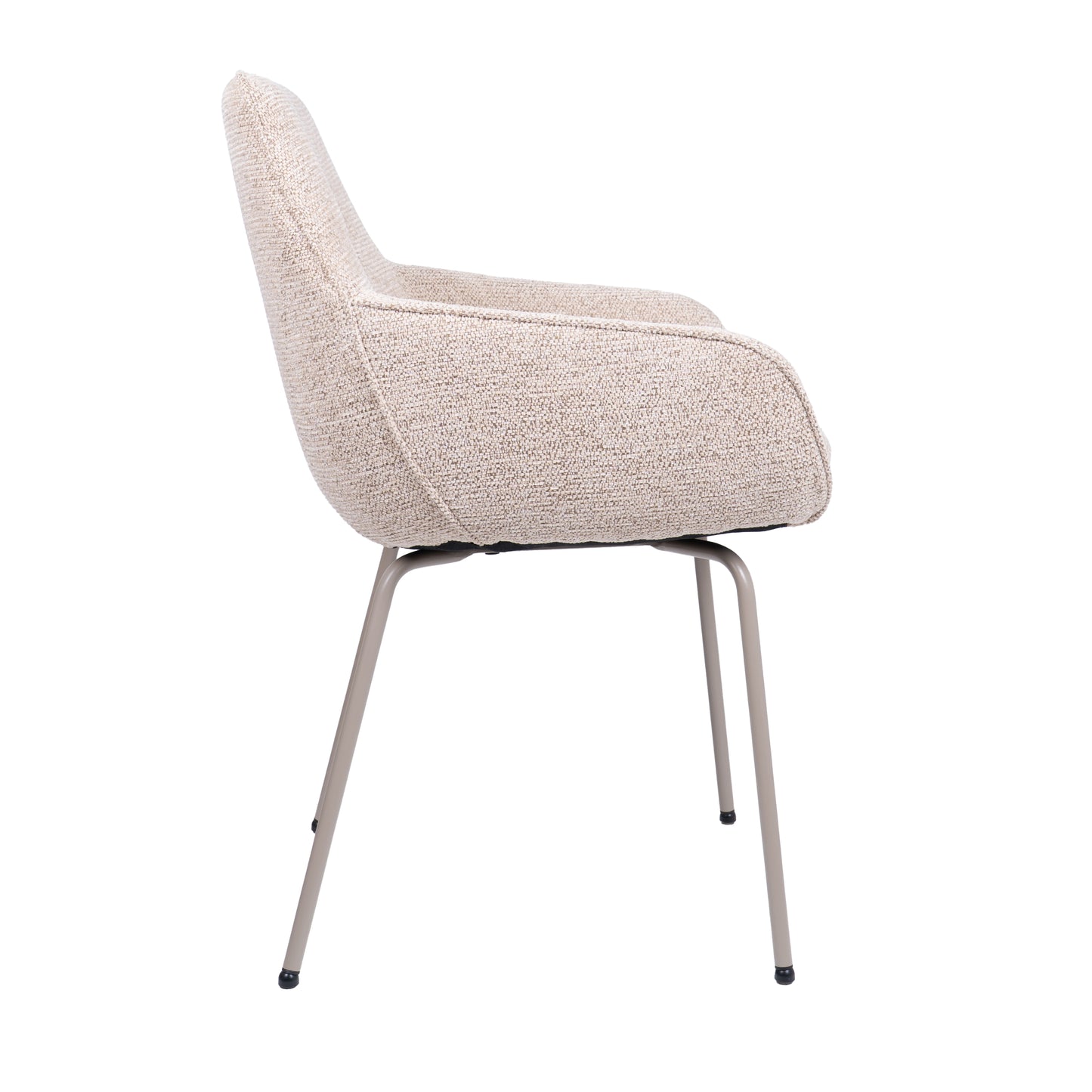 HelloChair HC24 Lenes eetkamerstoel Paris Beige vierpoot beige