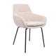HelloChair HC24 Lenes eetkamerstoel Paris Beige vierpoot zwart