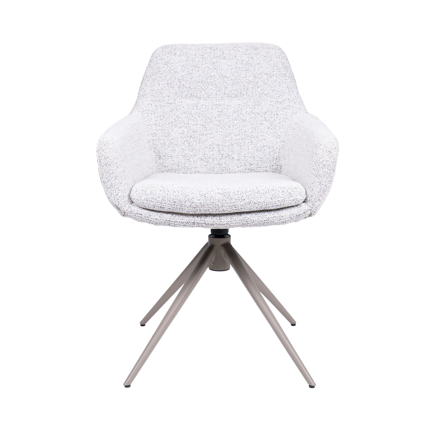 HelloChair HC24 Lenes eetkamerstoel Paris Light Grey spinpoot beige