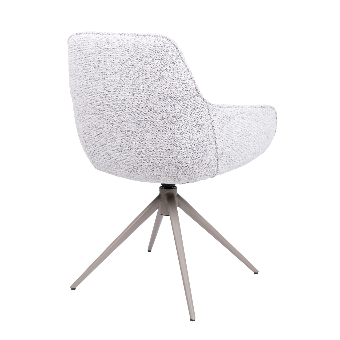 HelloChair HC24 Lenes eetkamerstoel Paris Light Grey spinpoot beige