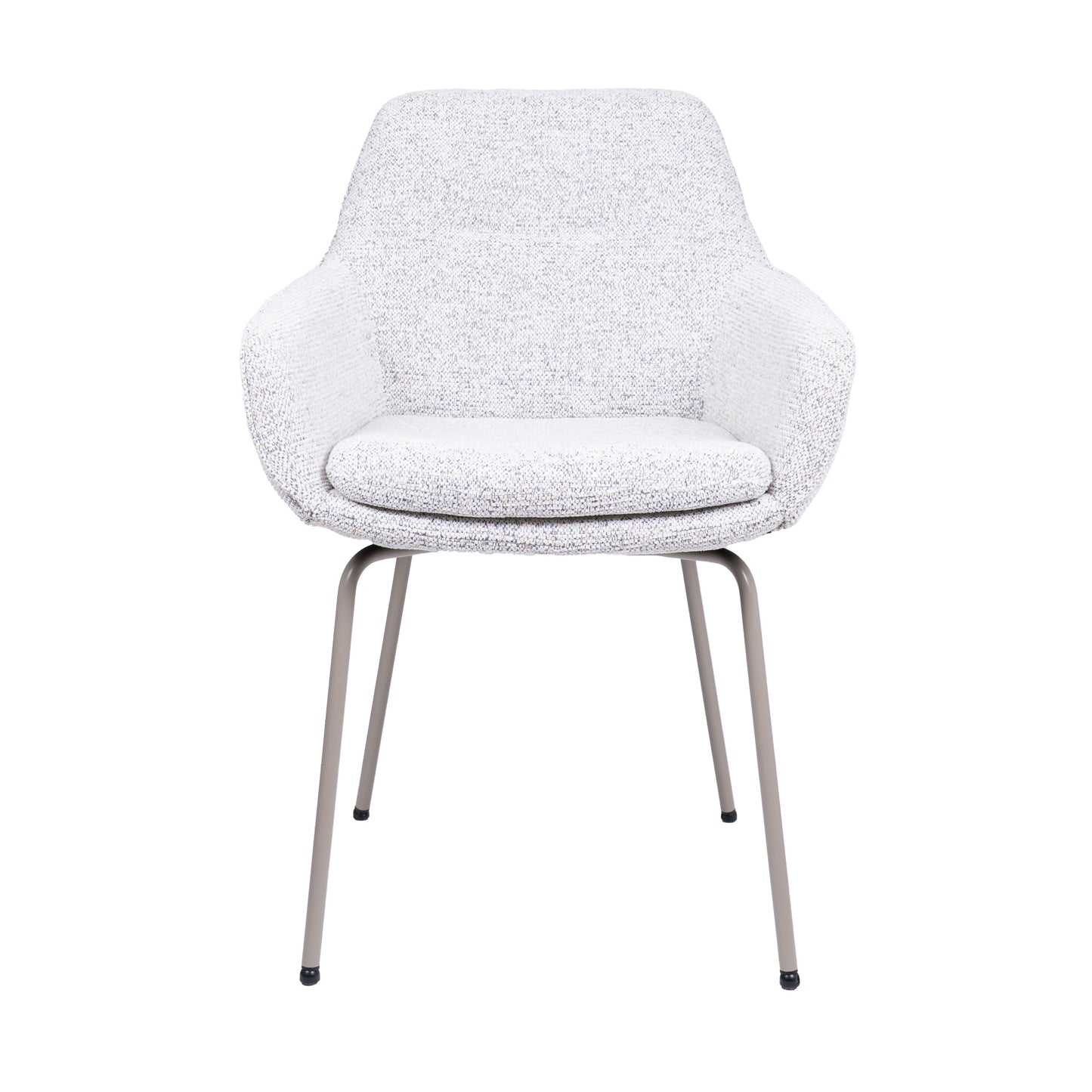 HelloChair HC24 Lenes eetkamerstoel Paris Light Grey vierpoot beige