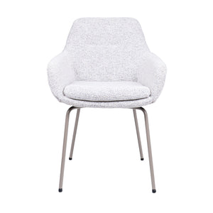HelloChair HC24 Lenes eetkamerstoel Paris Light Grey vierpoot beige
