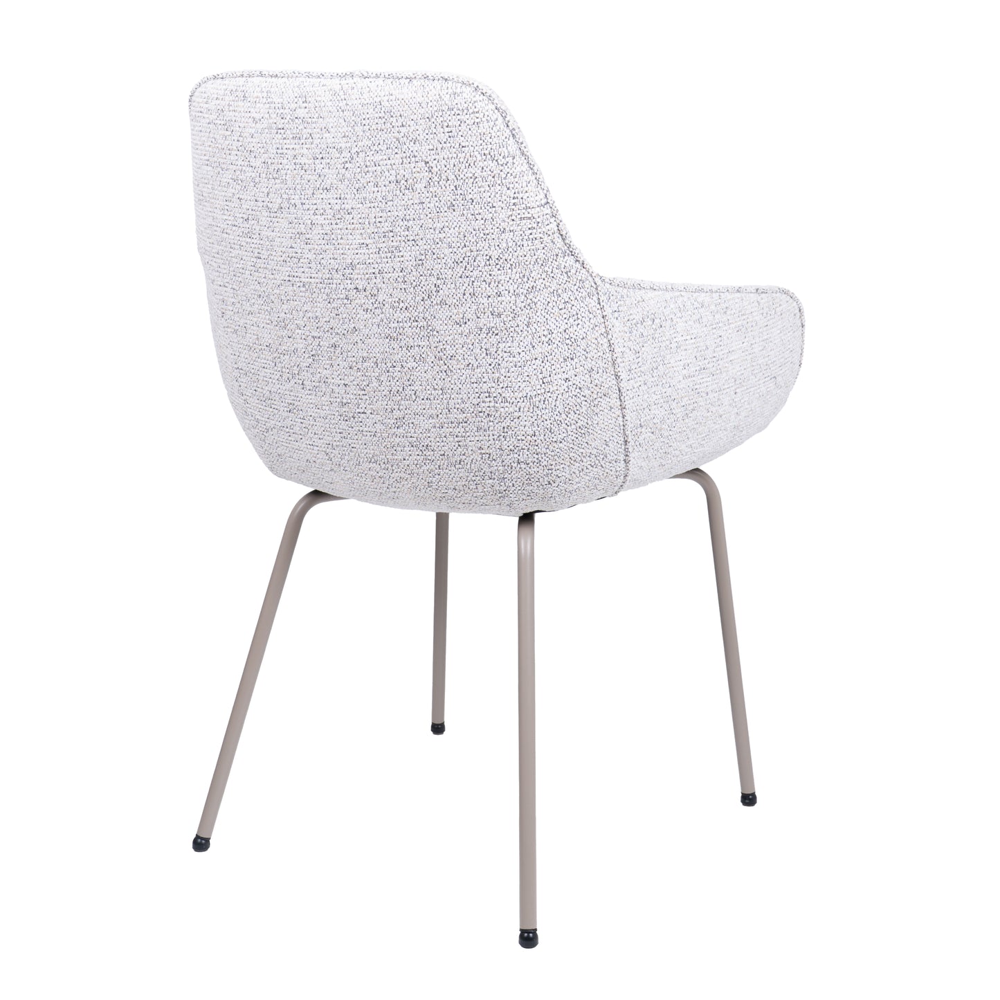 HelloChair HC24 Lenes eetkamerstoel Paris Light Grey vierpoot beige